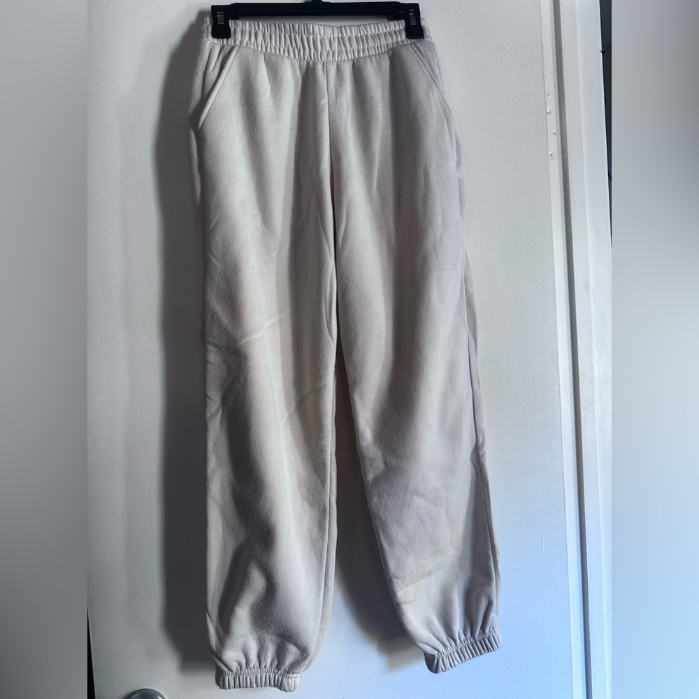 Better/Together Cream Colored Joggers/Sweatpants